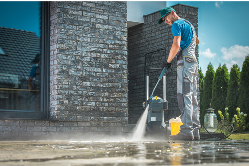 pressure washing